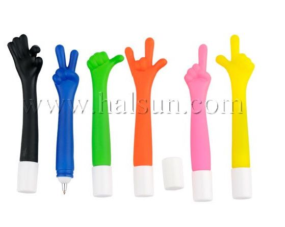 Hand Gesture Pens_OK pens_V pens_Promotional Ballpoint Pens_Custom Pens_HSHCSN0188