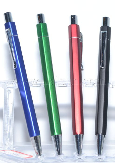 Metallic Hexagon Barrel Ballpoint Pens_HSPXH3190