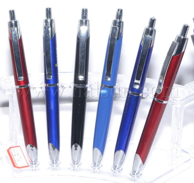 Metallic barrel plastic barrel pens_HSPXH3273